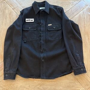Off-White Black Lightweight Utility Jacket